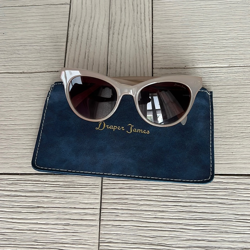 Draper James Sunglasses. Only worn once. Like brand new.